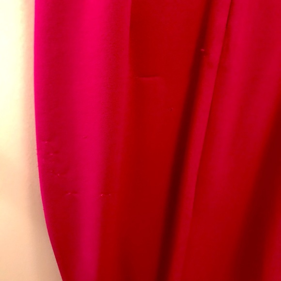 Siena Studio Vibrant Pink Knot Midi Dress - Picture 6 of 7
